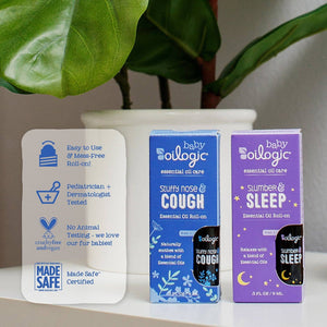 Oilogic Baby & Kid Solutions - Stuffy Nose & Cough Essential Oil Roll-On