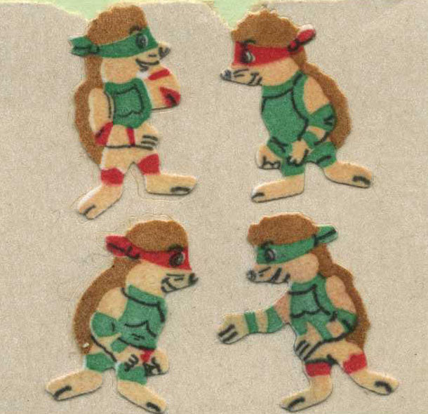 Sticker Magic - Furrie Stickers - Ninja Hedgehogs