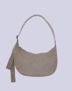 BAGGU - Medium Nylon Crescent Bag Dove