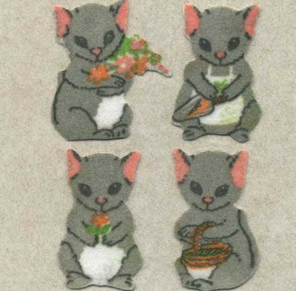 Sticker Magic - Furrie Stickers - Country Mice