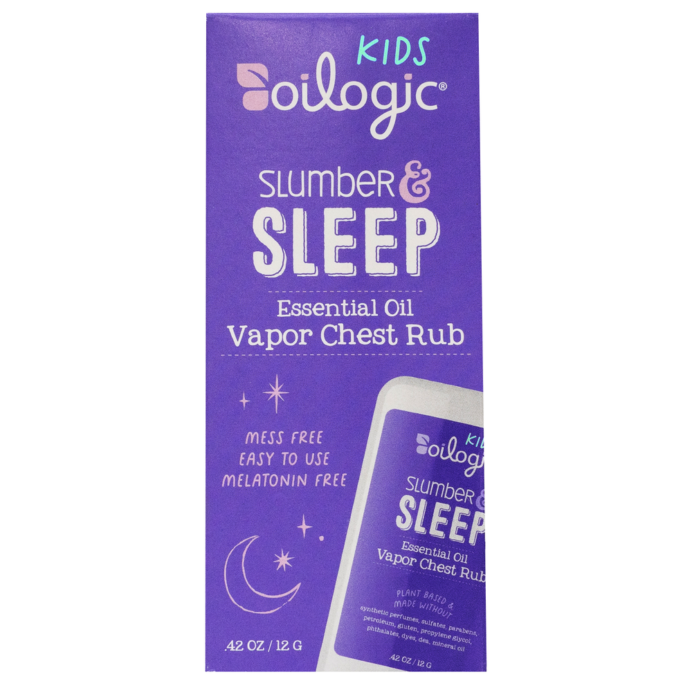 Oilogic Baby & Kid Solutions - Kids Slumber & Sleep Vapor Chest Rub
