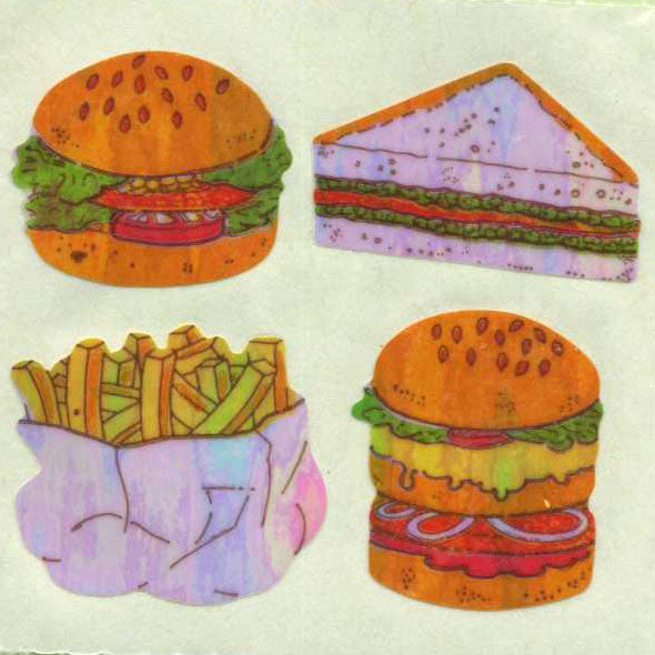 Sticker Magic - Pearlie Stickers - Fast Food