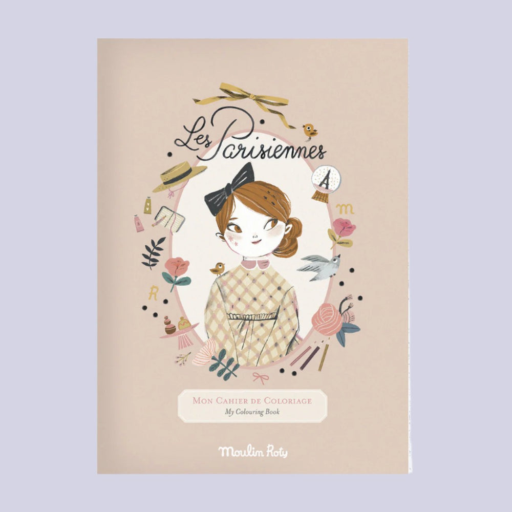 Moulin Roty - Les Parisiennes colouring book