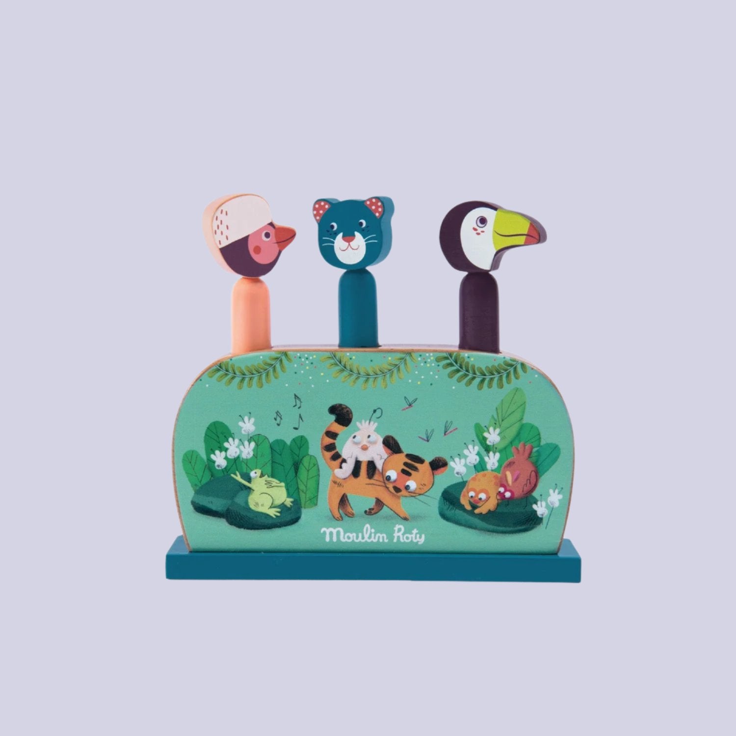 Moulin Roty - Pop up Wooden Jump Jungle – Indigo Child Collective