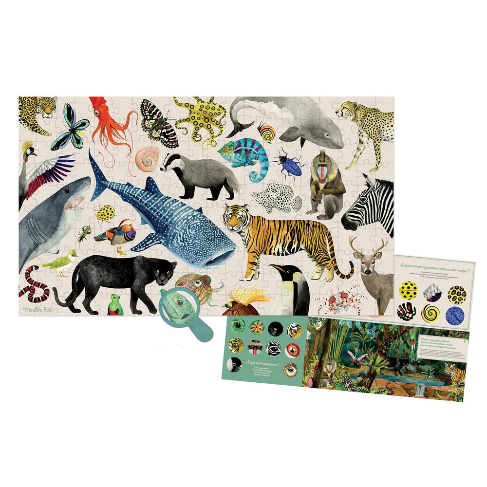 Moulin Roty - Animals of the World Puzzle 200 pcs
