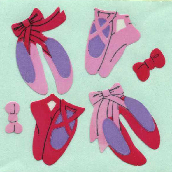 Sticker Magic - Paper Stickers - Ballet Shoes