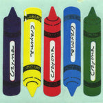 Sticker Magic - Paper Stickers - Crayons