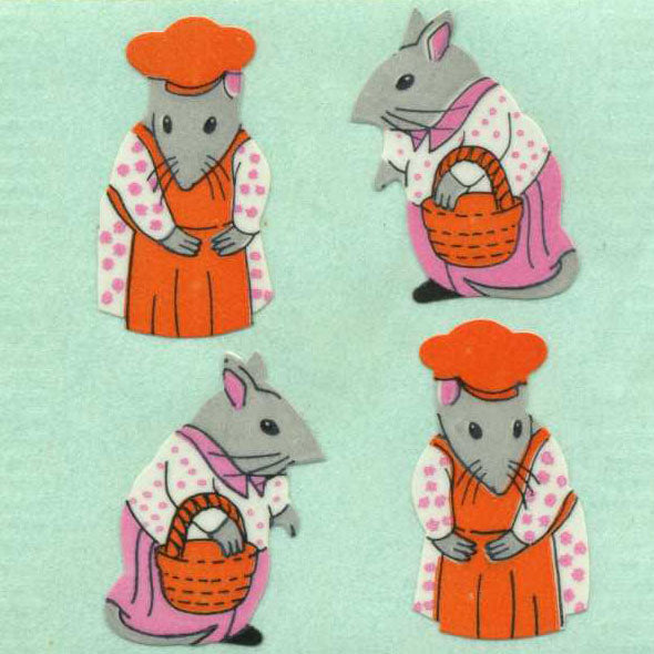 Sticker Magic - Paper Stickers - Mr & Mrs Mouse