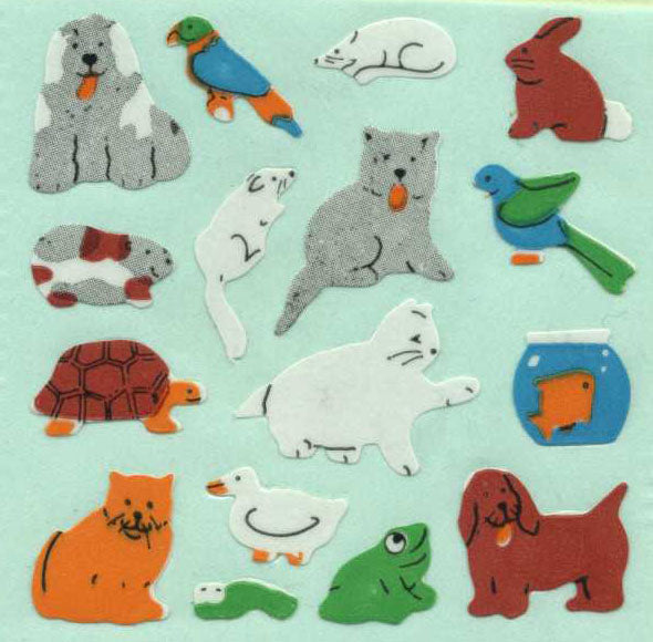 Sticker Magic - Paper Stickers - Micro Pets