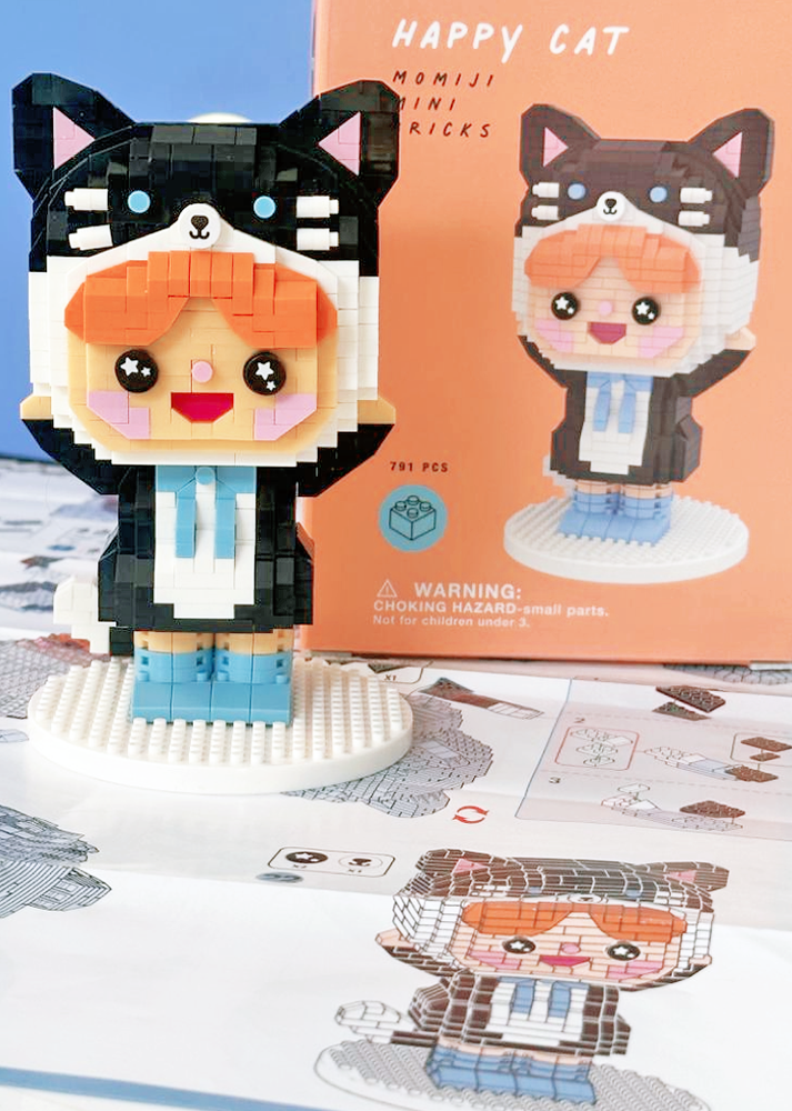 Momiji - Happy Cat Mini Bricks