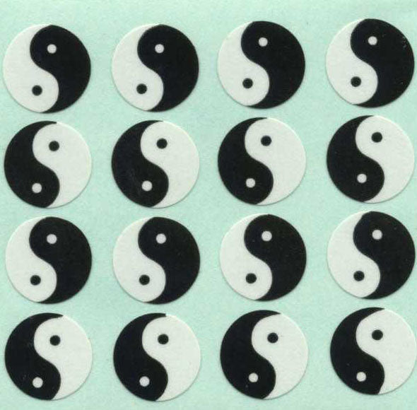 Sticker Magic - Paper Stickers - Yin Yang