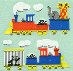 Sticker Magic - Paper Stickers - Animal Train