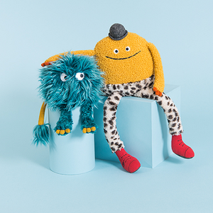 Moulin Roty - Schmouks Monster Plush- Mouni