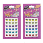 Sticker Magic - Stick-A-Gem Shiny Stars and Hearts