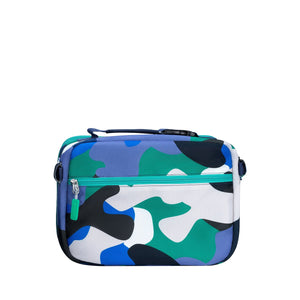 Uninni Ellis Lunch Bag - Camo Kid Blue/ Green