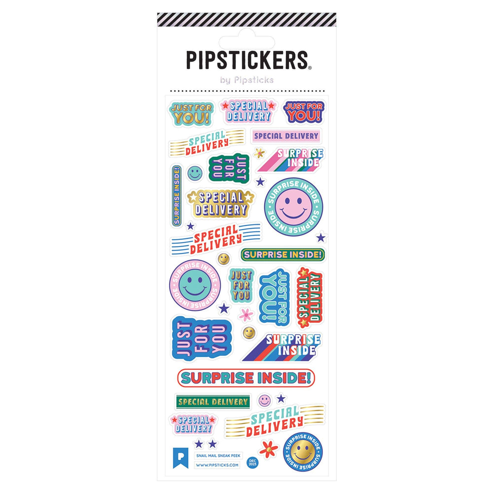 Pipsticks - Snail Mail Sneak Peek Stickers