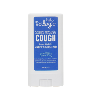 Oilogic Baby & Kid Solutions - Stuffy Nose & Cough Vapor Chest Rub