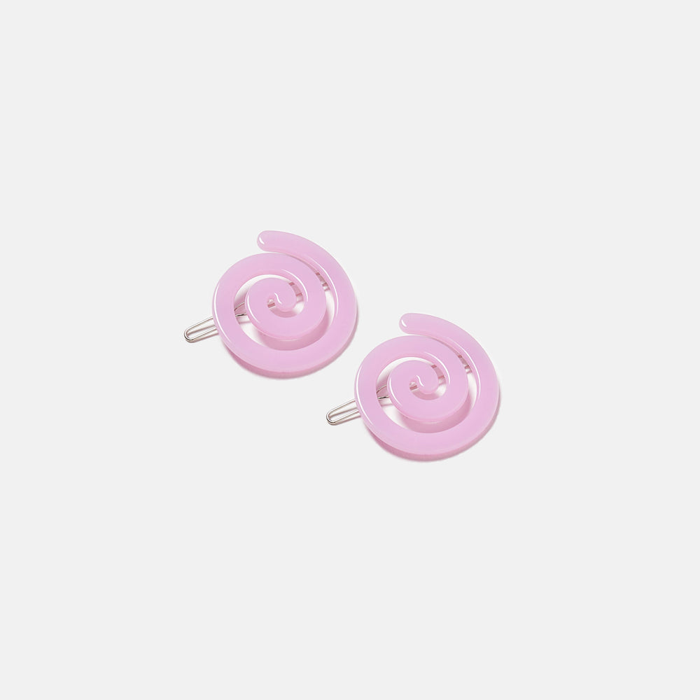 CHUNKS - Spiral Clip in Lilac