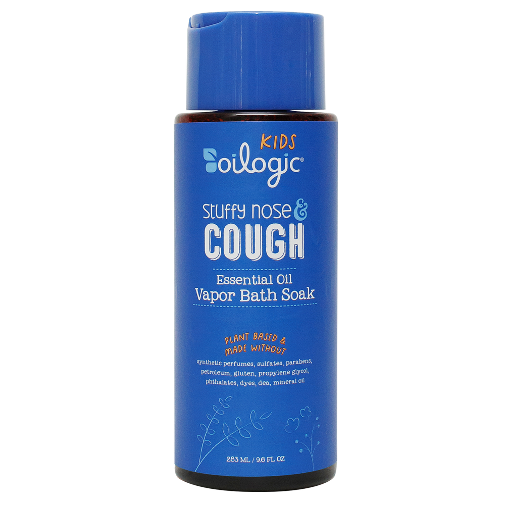 Oilogic Baby & Kid Solutions - Kids Stuffy Nose & Cough Essential Oil Vapor Bath