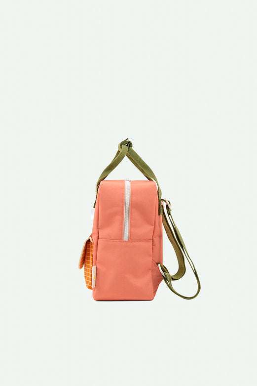 Sticky Lemon - backpack small | farmhouse | envelope - flower pink