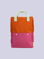 Sticky Lemon - backpack large | better together | colourblocking | gravel orange