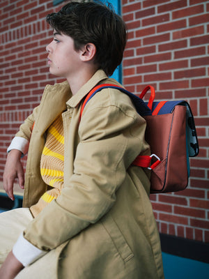 Sticky Lemon - school bag | better together | leather ball