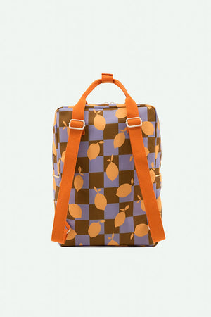 Sticky Lemon - backpack large | farmhouse | checkerboard | special edition lemons