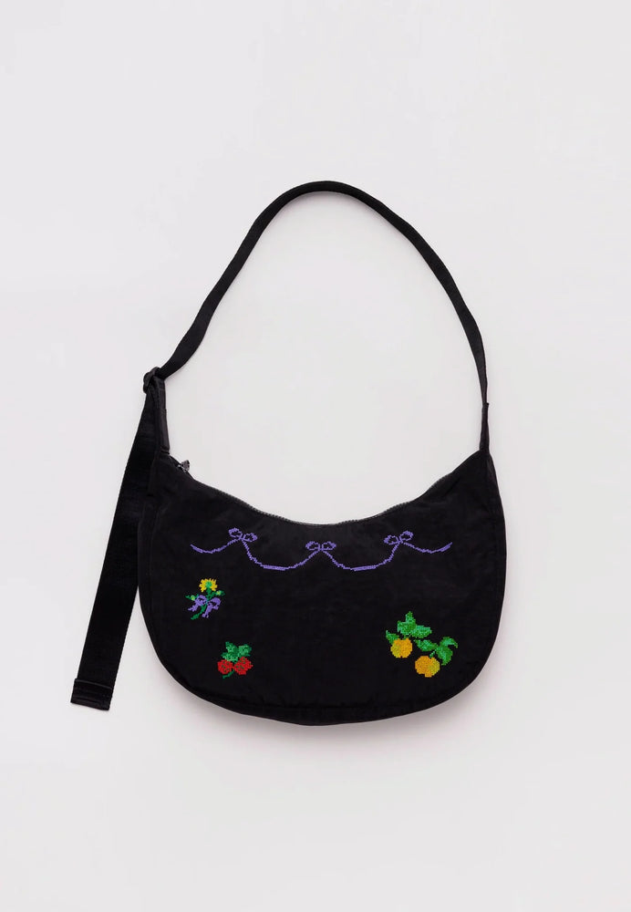 BAGGU - Medium Nylon Crescent Bag