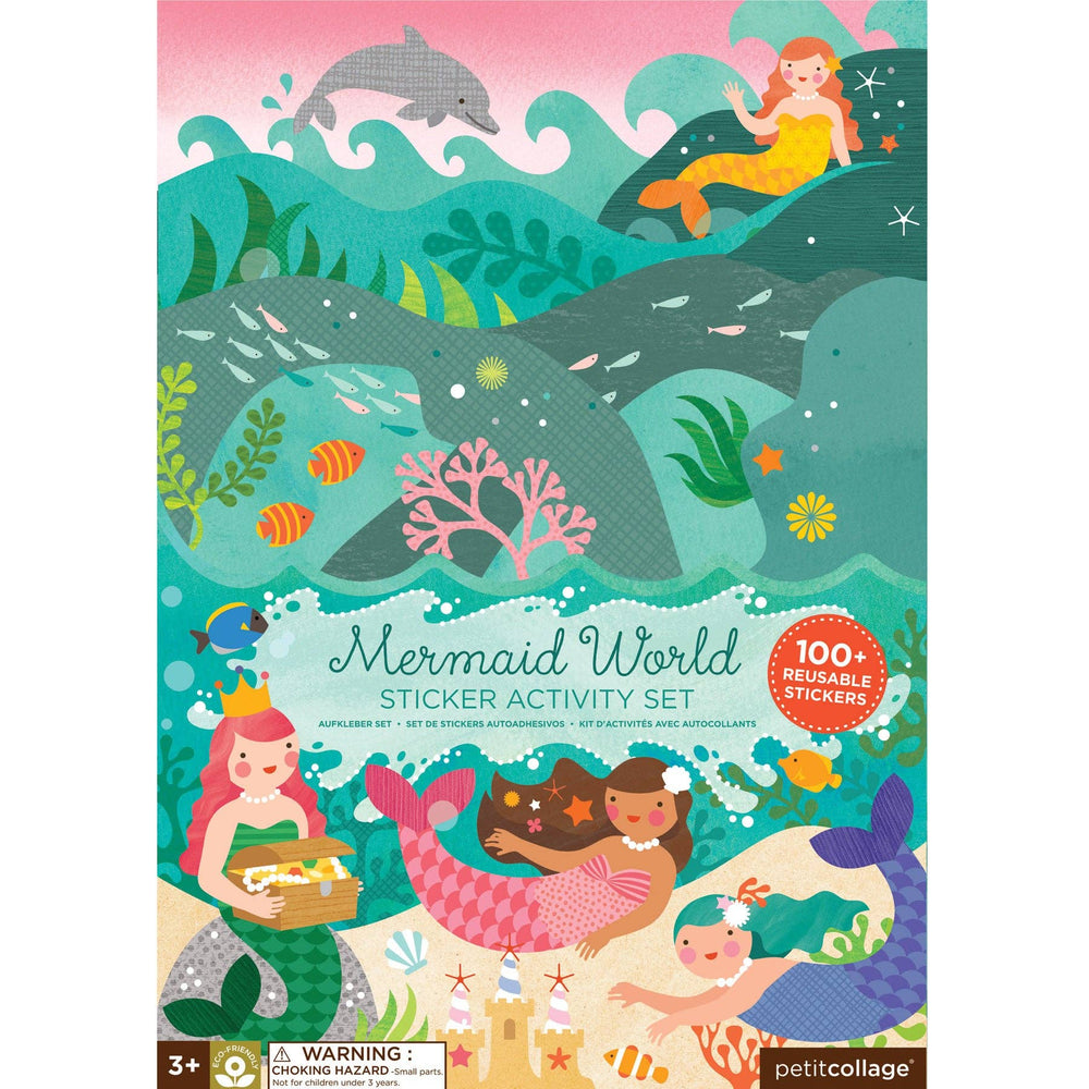 Petit Collage - Sticker Activity Set Mermaid World