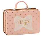 Maileg Suitcase In Rose With Gold Stars
