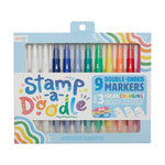 OOLY - Stamp-A-Doodle Double-Ended Markers - Set of 12