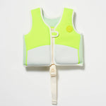 Sunnylife - Swim Vest 2-3 Shark Tribe Blue Neon Citrus