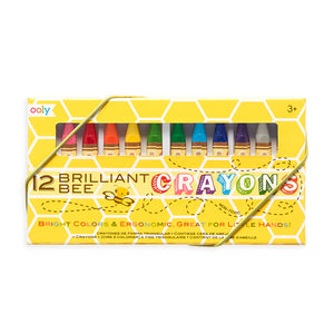 OOLY - Brilliant Bee Crayons - Set of 12