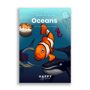Happy Little Doers - Learn Ocean Flashcards