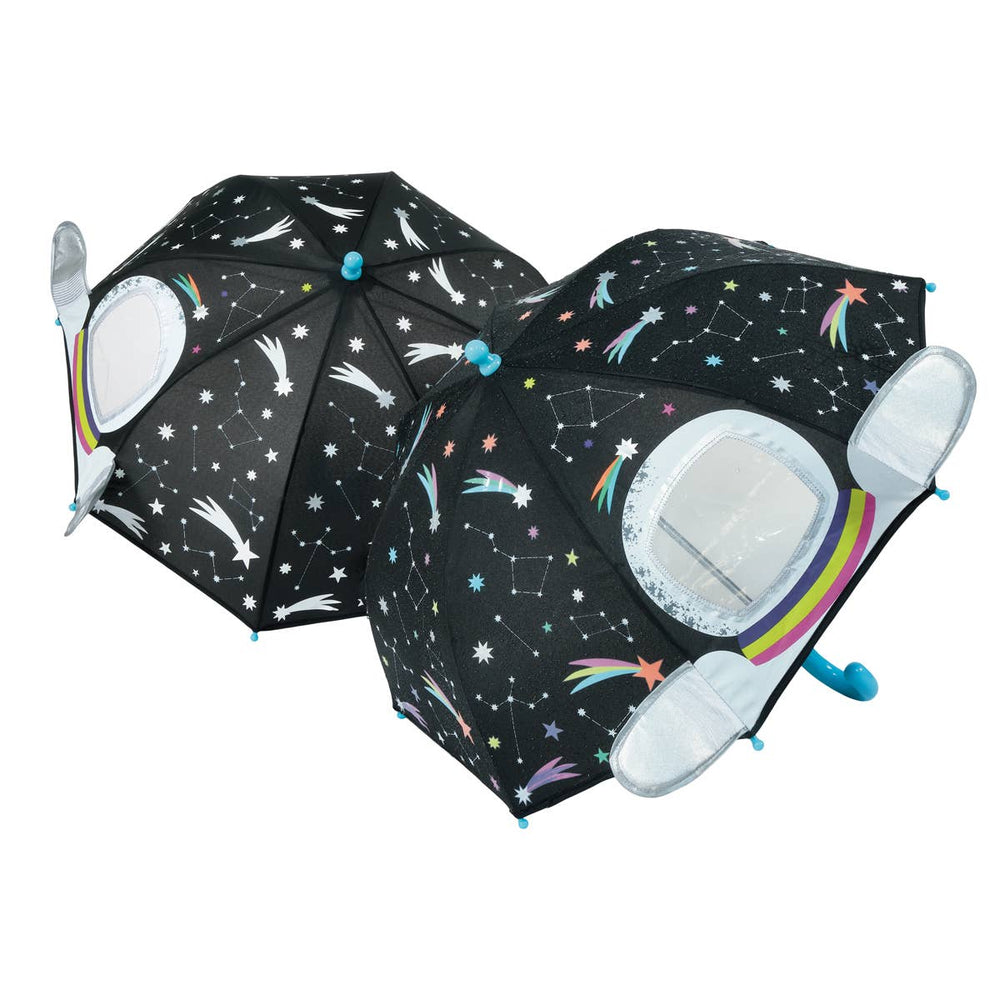 Floss and Rock - Colour Changing 3D Umbrella - Space