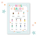 MagicPlaybook - Nail Salon Pretend Play Notepad