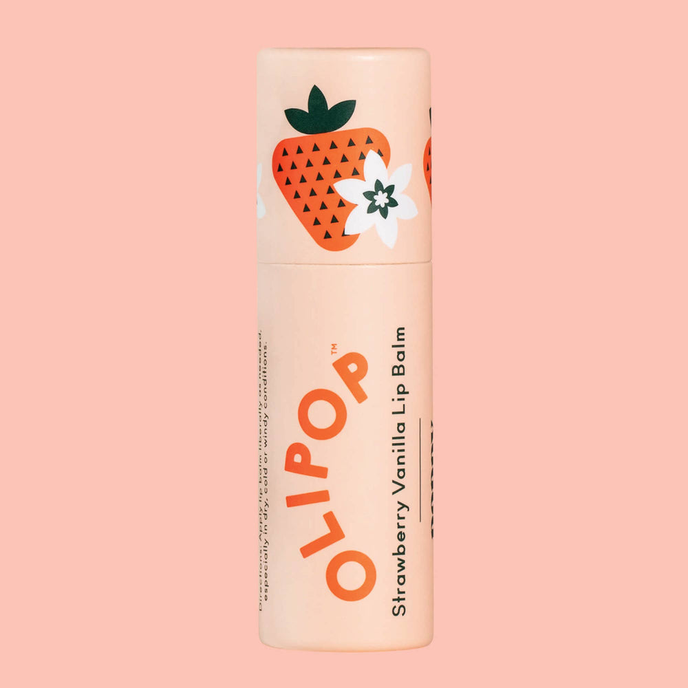 Poppy & Pout - Lip Balm "OLIPOP" Strawberry Vanilla