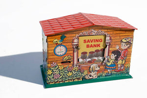 Indigo Vintage - Spardose "Saving Bank"