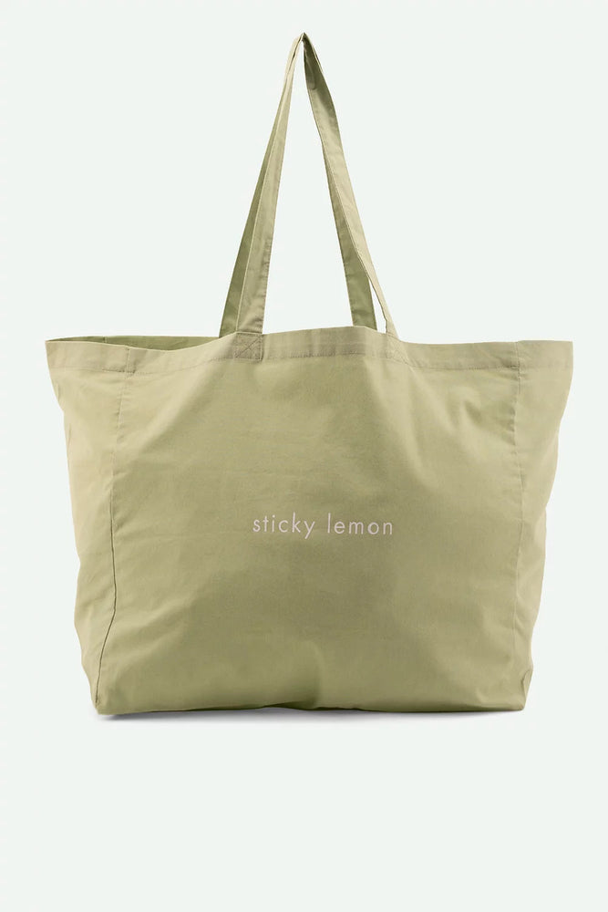 Sticky Lemon - shopper | envelope collection | map green