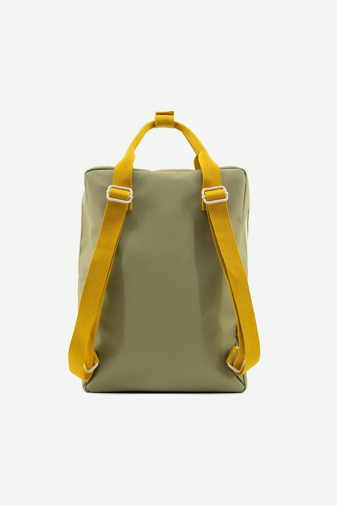STICKY LEMON - backpack large | envelope collection | map green