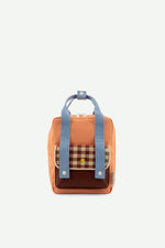 Sticky Lemon - backpack small | gingham | cherry red + sunny blue + berry swirl | ETA OCTOBER