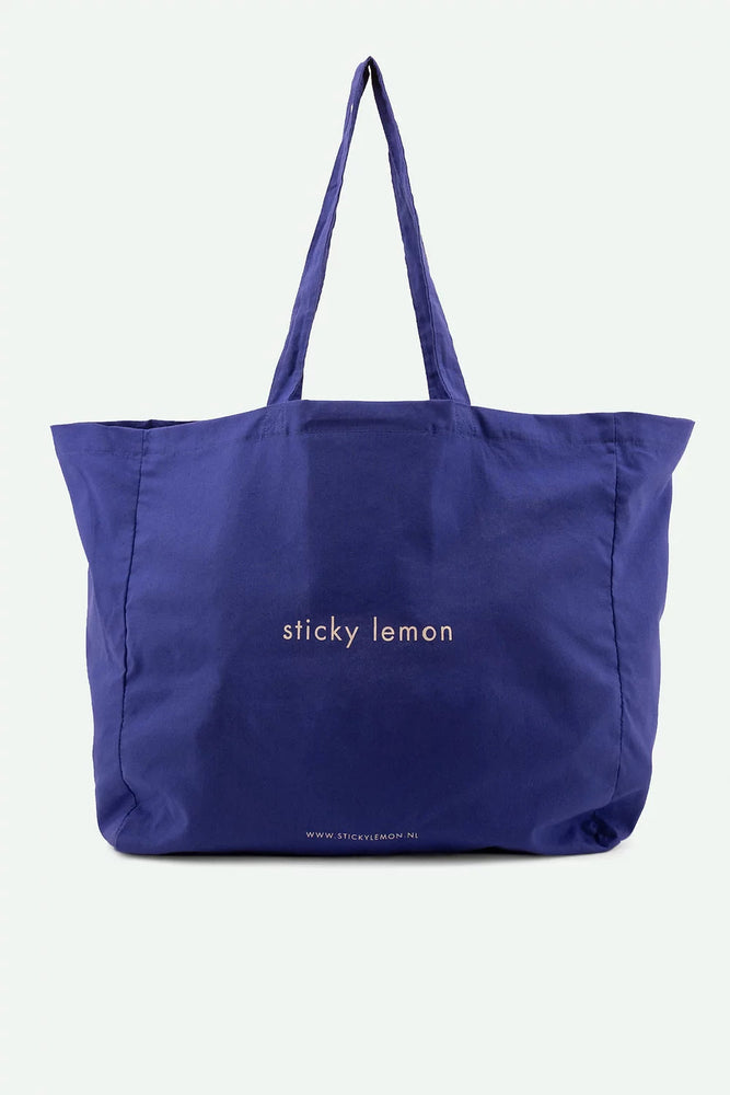 Sticky Lemon - shopper | envelope collection | captain blue