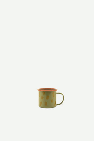 
            
                Load image into Gallery viewer, Sticky Lemon - enamel mug | map green
            
        