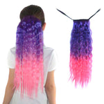 Magic Manes - Tutti Fruity Wavy Ponytail Hair Extensions